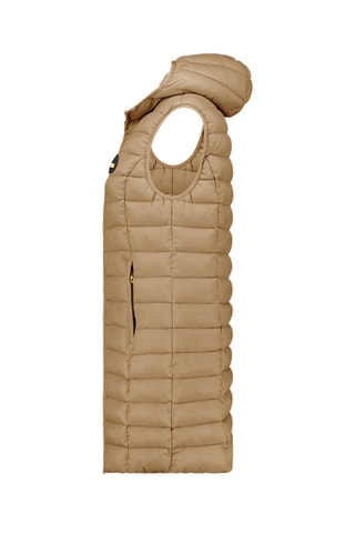 Chaleco largo con capucha Vatikamapeak - Topo