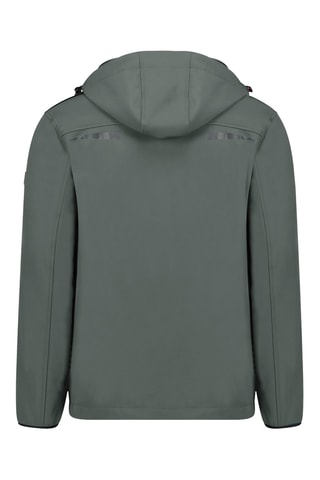 Chaqueta con capucha Softshell Twopaceak - Gris oscuro