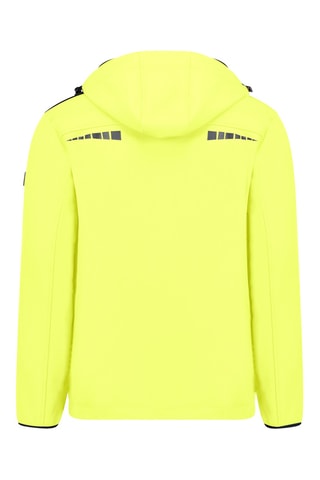 Chaqueta con capucha Softshell Twopaceak - Amarillo