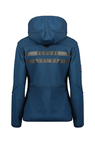 Sudadera Softshell Reineak - Azul marino y rosa
