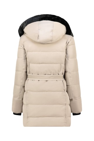 Lange Gewatteerde Jas Bettineak  -  en 