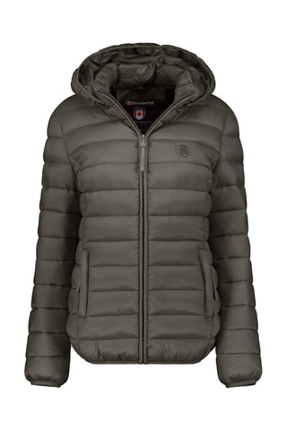 Anorak con capucha Akitaleak - Caqui