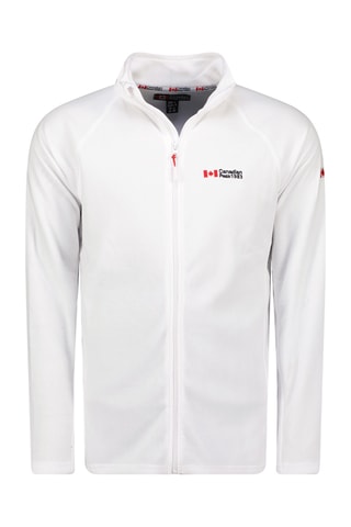 Chaqueta polar Tugeak - Blanco