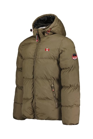 Parka con capucha Anceleak - Caqui