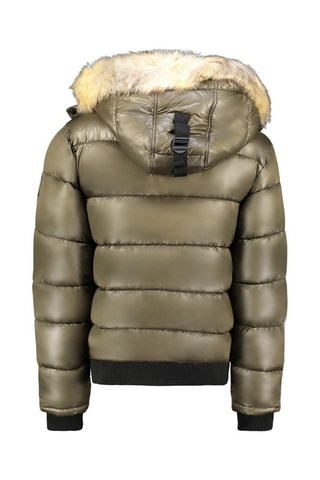 Anorak con capucha Bugseak - Caqui