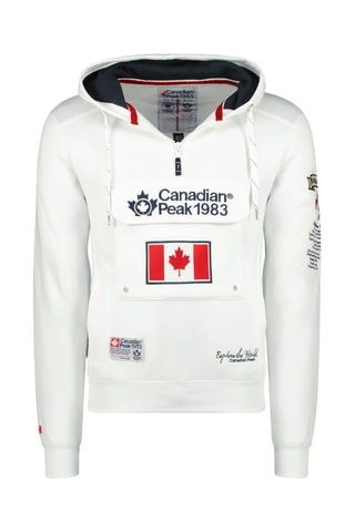 Sudadera con capucha Galapagos - Blanco