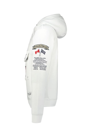 Sudadera con capucha Galapagos - Blanco