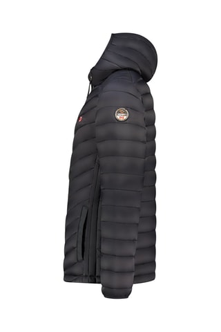 Anorak regular fit con capucha Carliteak - Negro