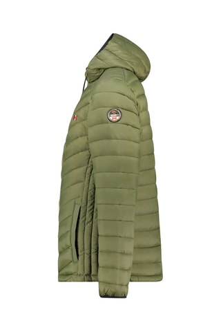 Anorak regular fit con capucha Carliteak - Verde