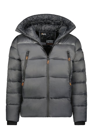 Anorak con capucha Bayeak - Gris oscuro