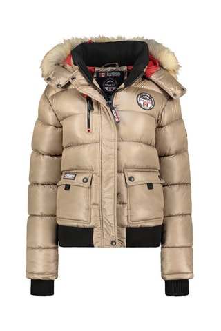 Anorak con capucha Bugseak - Beige