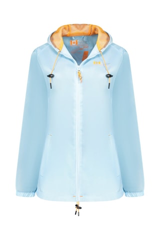 Chaqueta con capucha Boateak - Celeste