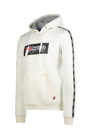 Sudadera con capucha Gathleak - Blanco y negro