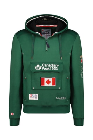 Sudadera con capucha Galapagos - Verde