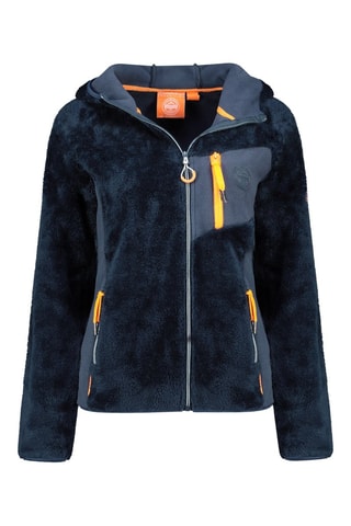 Chaqueta polar con capucha Toscaneak - Azul marino