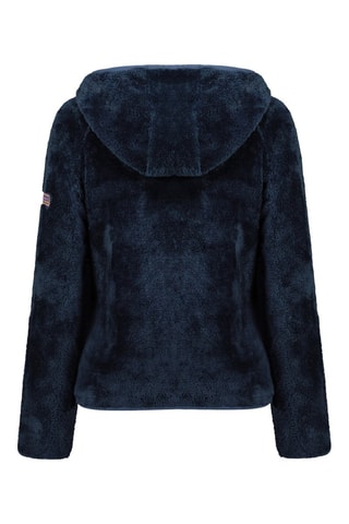 Chaqueta polar con capucha Toscaneak - Azul marino