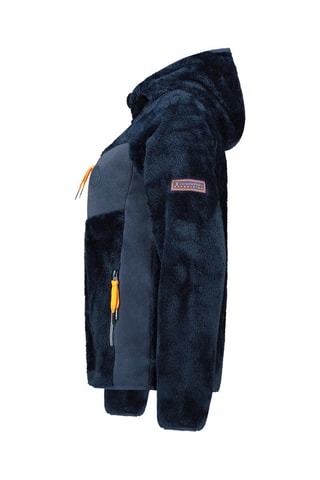 Chaqueta polar con capucha Toscaneak - Azul marino