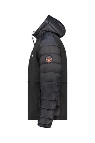 Parka con capucha Cortezeak - Negro