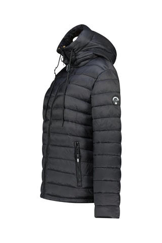 Anorak con capucha Azuleak - Negro