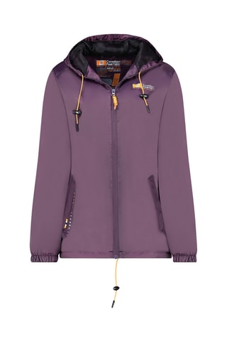 Chaqueta con capucha Boateak - Violeta