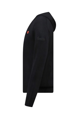 Cárdigan con capucha Felinoodeak - Negro