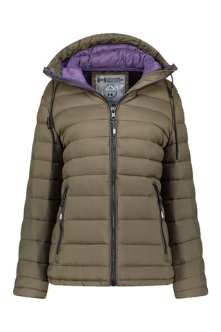 Anorak con capucha Azuleak - Caqui