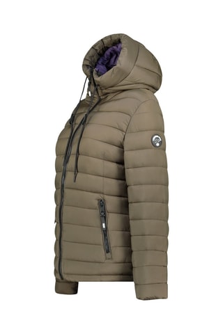 Anorak con capucha Azuleak - Caqui