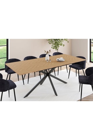 Mesa de comedor extensible Spider - 160-200 x 75 x 90 cm