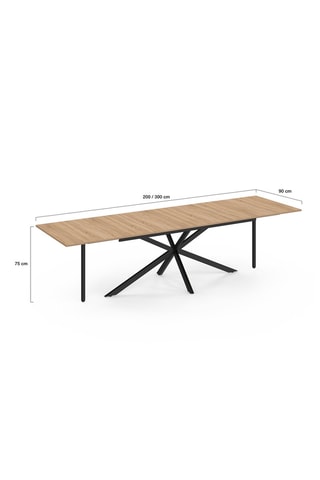 Mesa extensible Spider - 200/300 x 75 x 90 cm