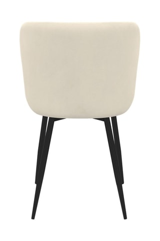 2 cadeiras Taylor - 50 x A79 x 52 cm - Revestimento em veludo