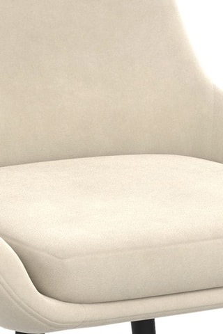 6 sillas Olivia - Beige y negro