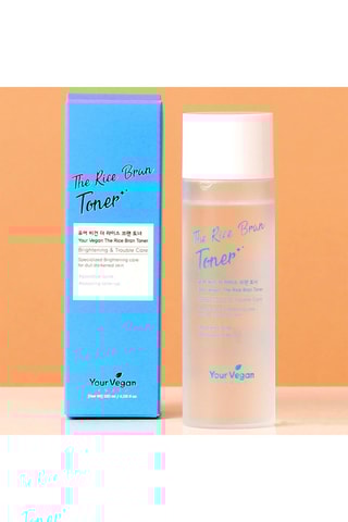 Verhelderend en verzorgend tegen imperfecties Your Vegan The Rice Bran Toner - 120 ml