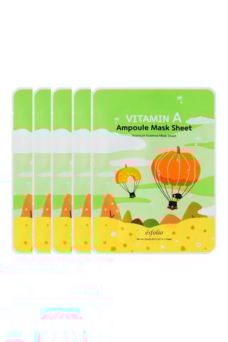 5 Gezichtsmaskers met vitamine A - 5 x 25 ml