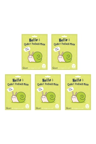 5 Gezichtsmaskers Hello Friends Mask - 5 x 25 g