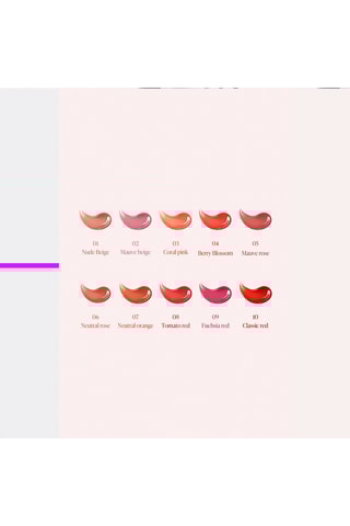 Lippenstift Pretty Water Velvet Lasting Tint - n° 09 Fuchsia Red - 2,6 ml