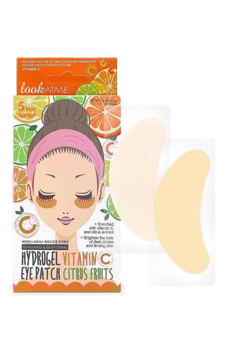 5 paren hydrogel-oogpatches met vitamine C en citrus - 1 g 
