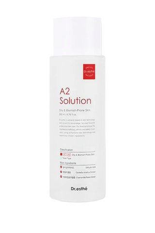 Lotion tonic A2 Solution - Voor vette huid en met onvolkomenheden - 200 ml