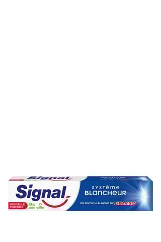 6 x Dentifrice Système Blancheur 1 semaine - Signal - 75 ml