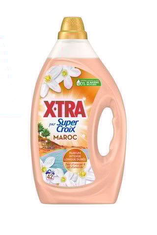 4 x Lessive Maroc Super Croix par XTra - 42 lavages - 1,89 l