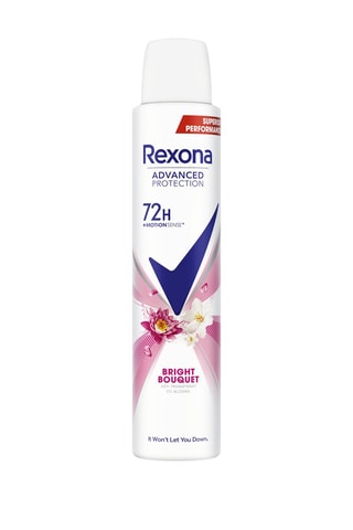 6 x Déodorant spray Bright Bouquet 72 h Rexona - 200 ml