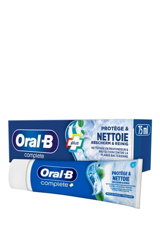 6 x Dentifrice Oral-B Complete Plus Protège et Nettoie  -  75 ml