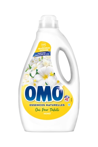 3 x Lessive Omo Oui pour Tahiti - Monoï - 42 lavages
