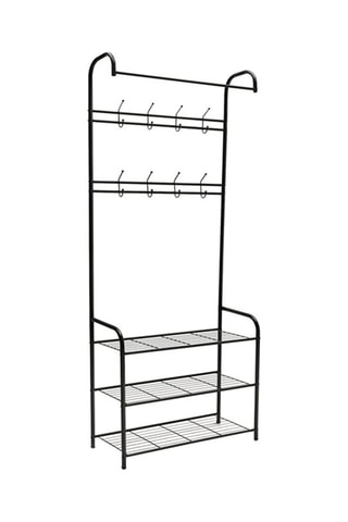Meuble d'entrée Pasadena - 71 x 31 x 186 cm