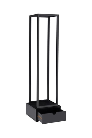 Range-bûches vertical - Noir