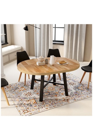 Table à manger extensible Mathilde - 110-150 x 110 x 75 cm