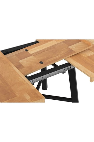 Table à manger extensible Mathilde - 110-150 x 110 x 75 cm