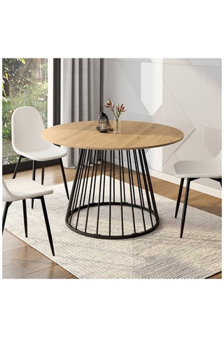 Table extensible Adelle - 150 x 75 x 110 cm