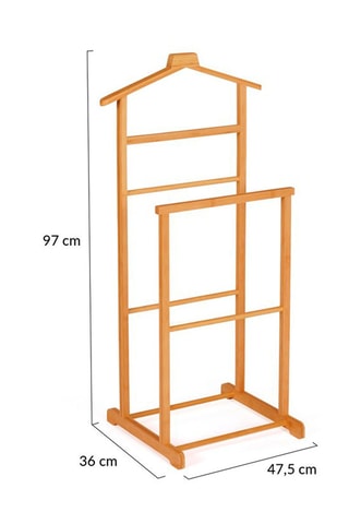 Valet de chambre en bambou Maya - 47 x 97 x 36 cm