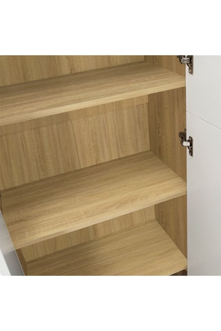 Armoire 2 portes Mimosa - 63 x 190 x 35 cm