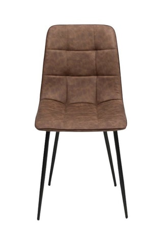 6 chaises Linda - Marron